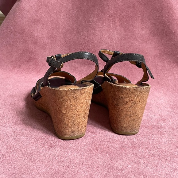 Clark’s cork wedge sandals y2k - Picture 4 of 6